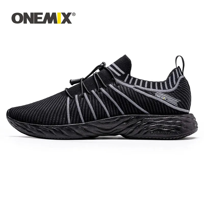 ONEMIX 2026 Men's Running Shoes Non-slip Shock Absorption Sneaker Lightweight Tennis Shoe Waterproof Men's Breathable Casual Shoes