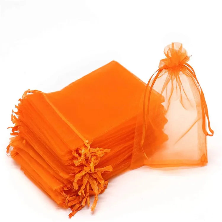 20-100pcs Strawberry Grapes Fruit Grow Bags Netting Mesh Vegetable Plant Protection Bags For Pest Control Anti-Bird Garden Tools