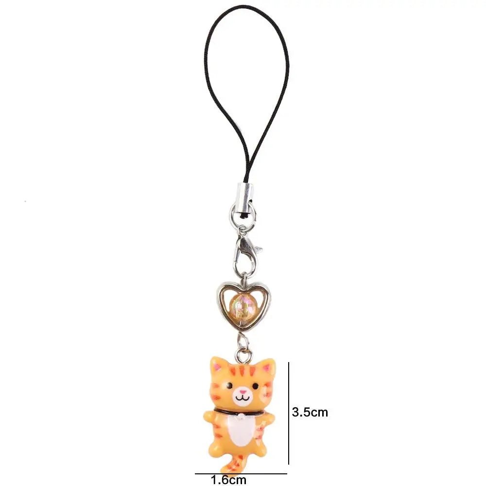 Pendentif Chat Porte-Clé Téléphone & Sac – Charm Anti-Perte Y2K Unisexe