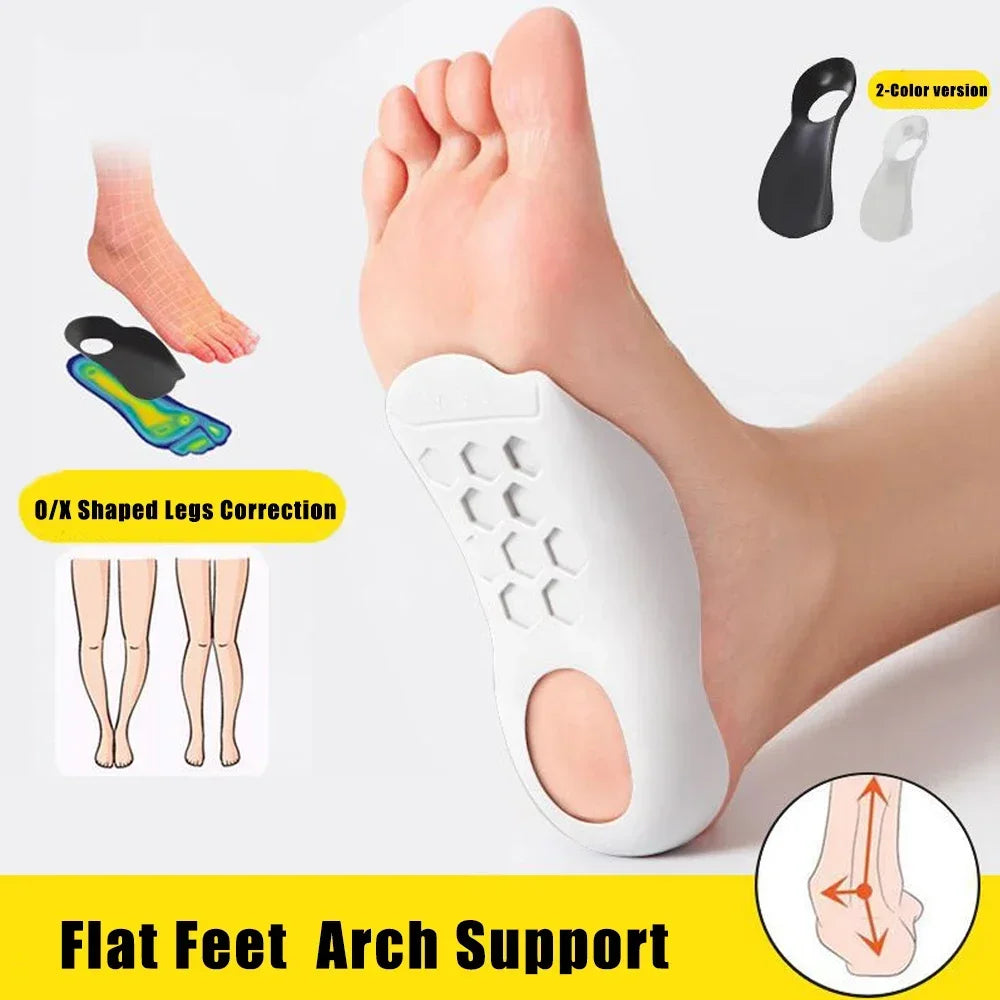 For Shoes Women Men XO-Legs Corrector Orthotic Insoles for Plantar Fasciitis Pain Relief Therapy Flat Feet Arch Support Insoles