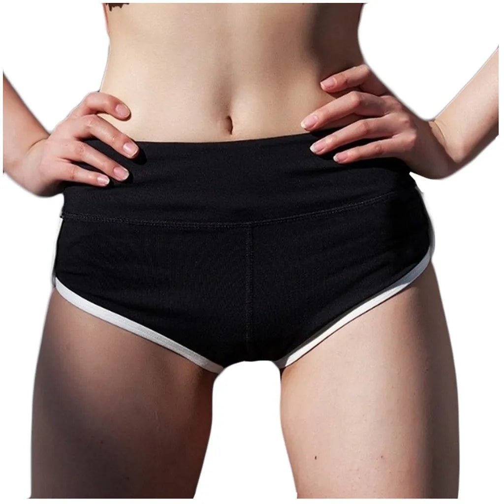 New Women's Sports Shorts: Tight Design, Solid Color, Elastic Waistband, Yoga Shorts, Quick-Drying, Summer Fashion, Thin Gym Leggings