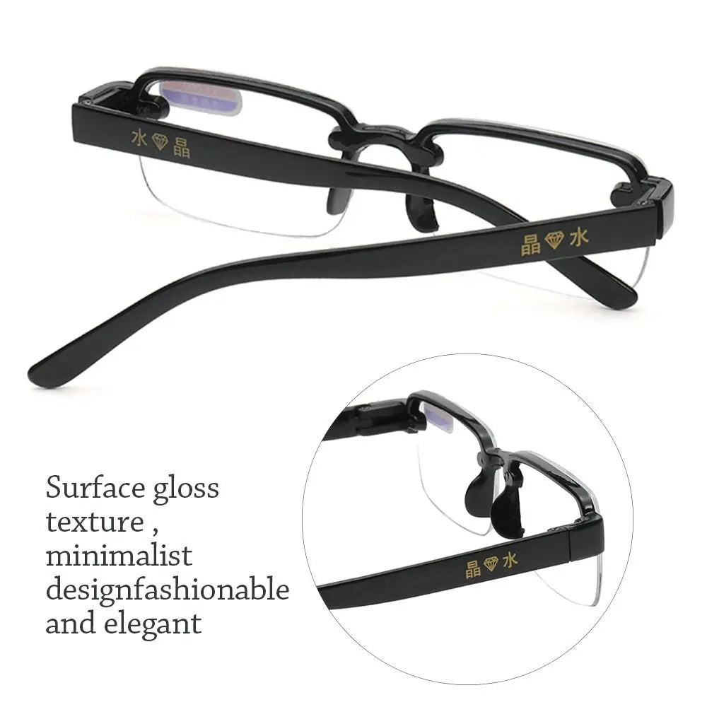 Reading Glasses Men HD Presbyopia Glasses Fashion Eyeglasses +1.0 To +4.0 Retro Glasses for Men