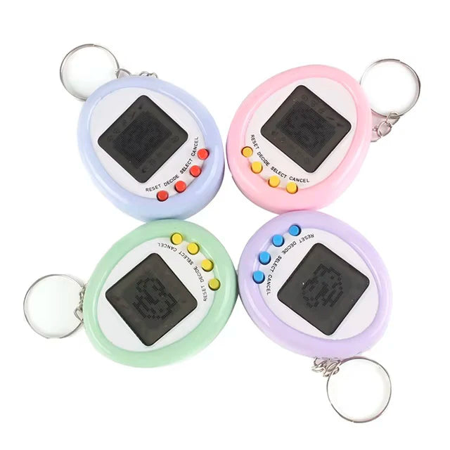 1PC Electronic Pets Virtual Nostalgic 168 Pets In One Virtual Cyber Digital Pet Toys Funny Pet Play Toys ﻿