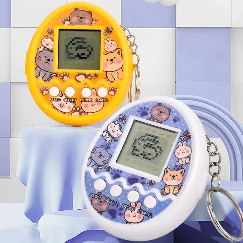 1PC Electronic Pets Virtual Nostalgic 168 Pets In One Virtual Cyber Digital Pet Toys Funny Pet Play Toys ﻿