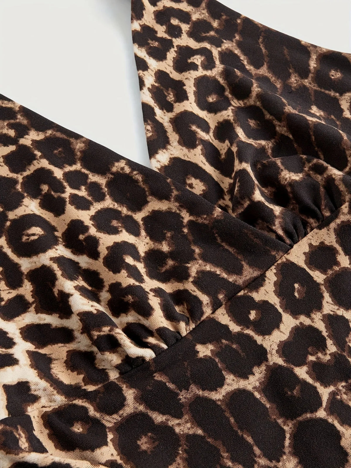 Top sans manches décontracté pour femmes, imprimé léopard rétro, dos nu, col halter, sexy, dos nu, à lacets, Ropa Para Mujer