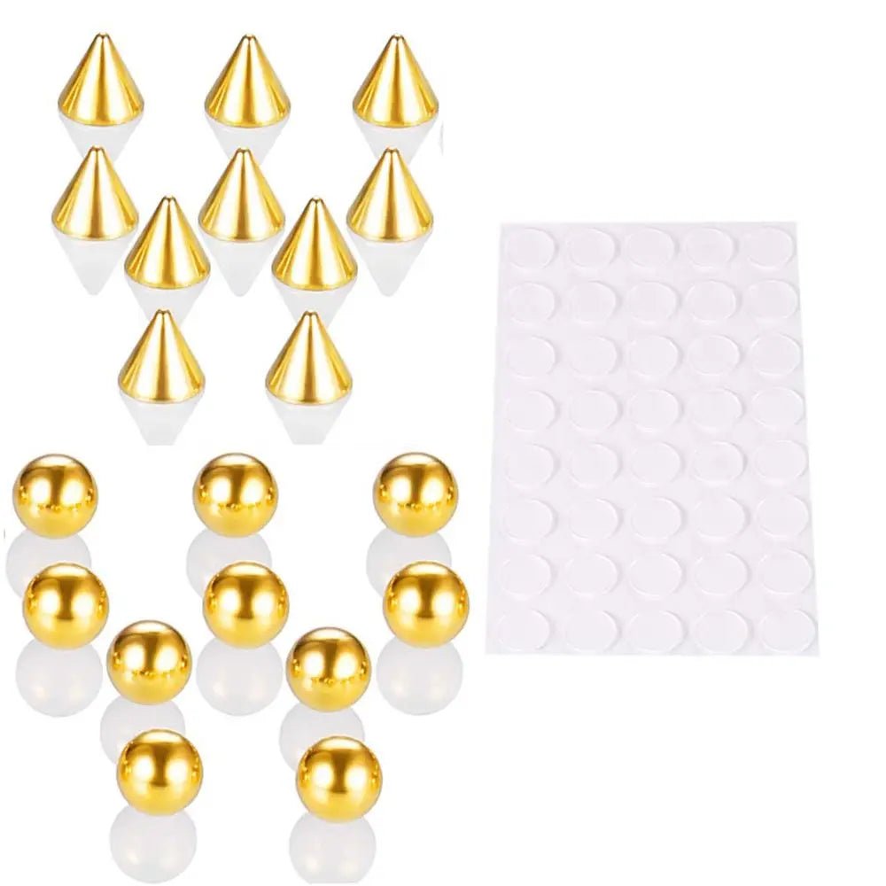 Set 10 Faux Piercings Autocollants – Nez, Lèvres, Sourcils | Bijou Corps Sans Percement