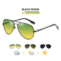 Photochromic Sunglasses Men Polarized Aviation Day Night Vision Glasses for Driving Women Anti-UV Goggle oculos de sol masculino