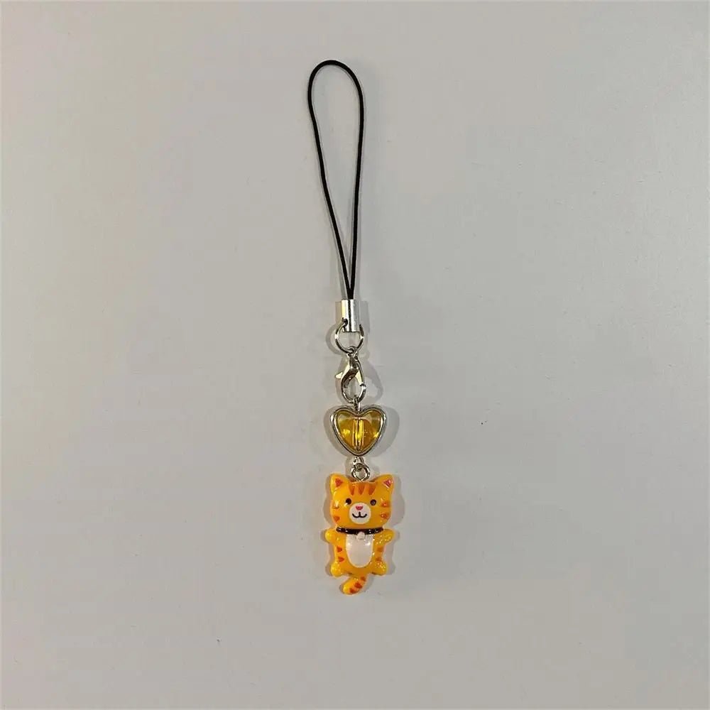 Pendentif Chat Porte-Clé Téléphone & Sac – Charm Anti-Perte Y2K Unisexe