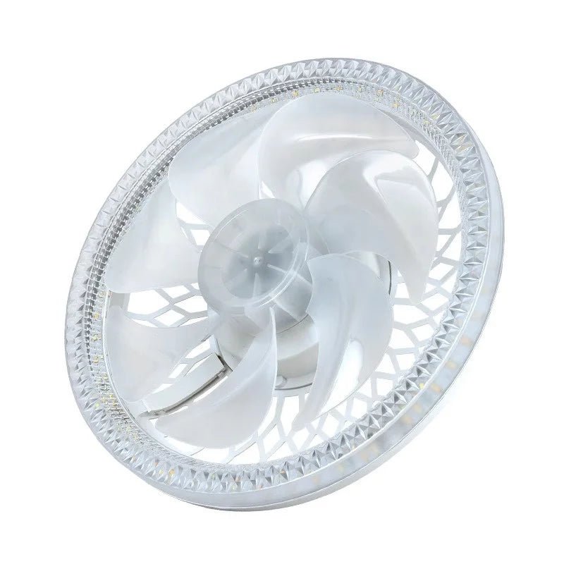 Ventilateur Plafonnier LED avec Télécommande E27 – 4 Vitesses, 360° | Cuisine & Maison