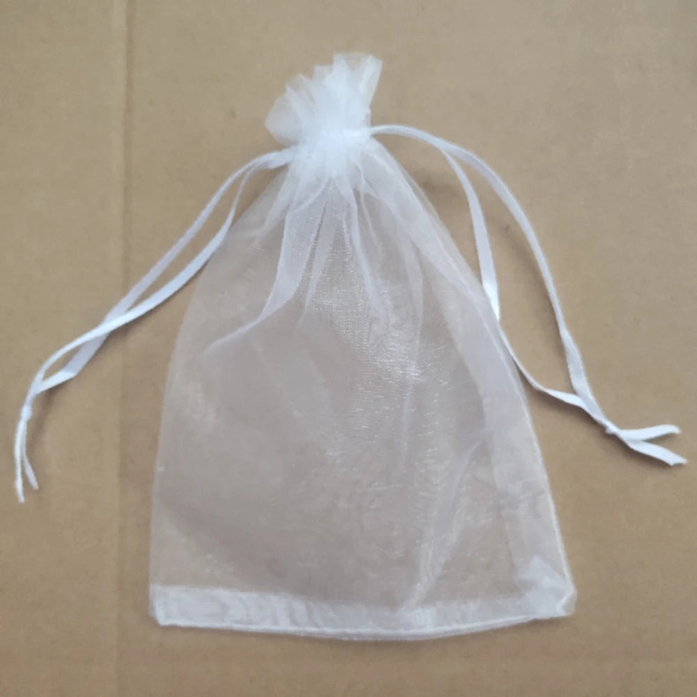 20-100pcs Strawberry Grapes Fruit Grow Bags Netting Mesh Vegetable Plant Protection Bags For Pest Control Anti-Bird Garden Tools
