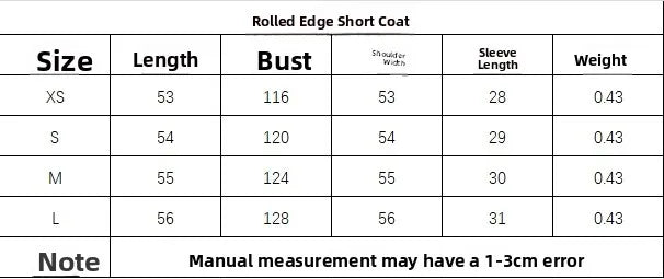 Spring Summer New Women's Simple Turn-down Collar Short Sleeve Double-breasted Short Length Windbreaker Jacket 3046229