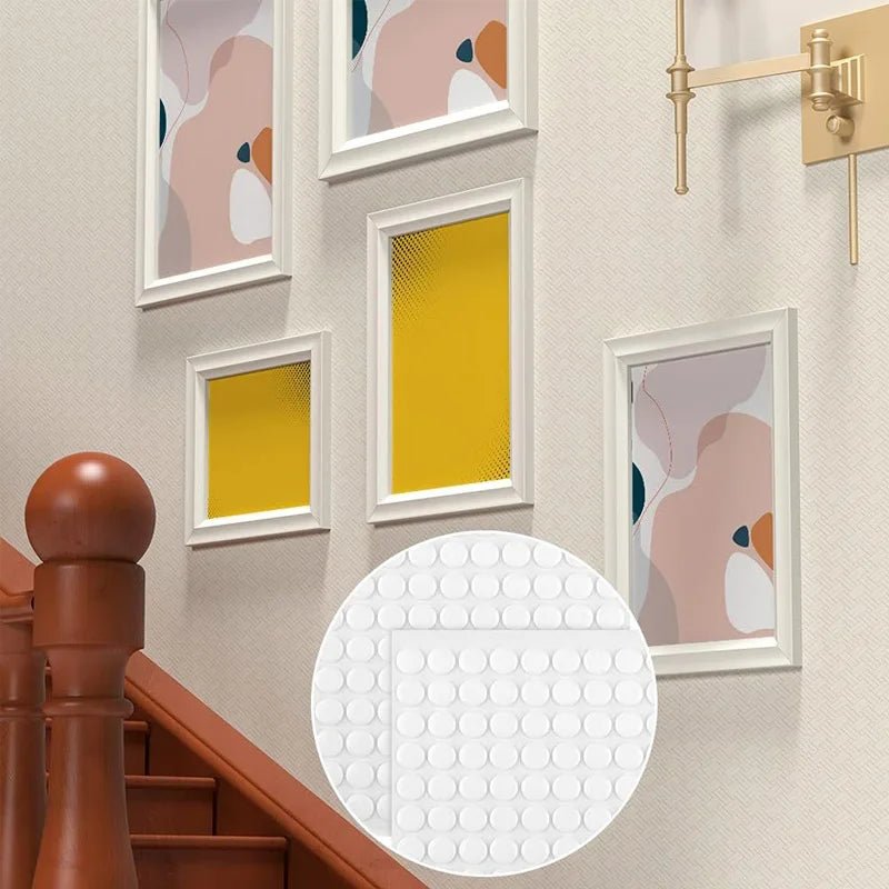 60-100 Dots Double Sided Adhesive Poster Clear Glue Point Tape Round No Traces Strong Adhesive Sticker Waterproof For Craft DIY