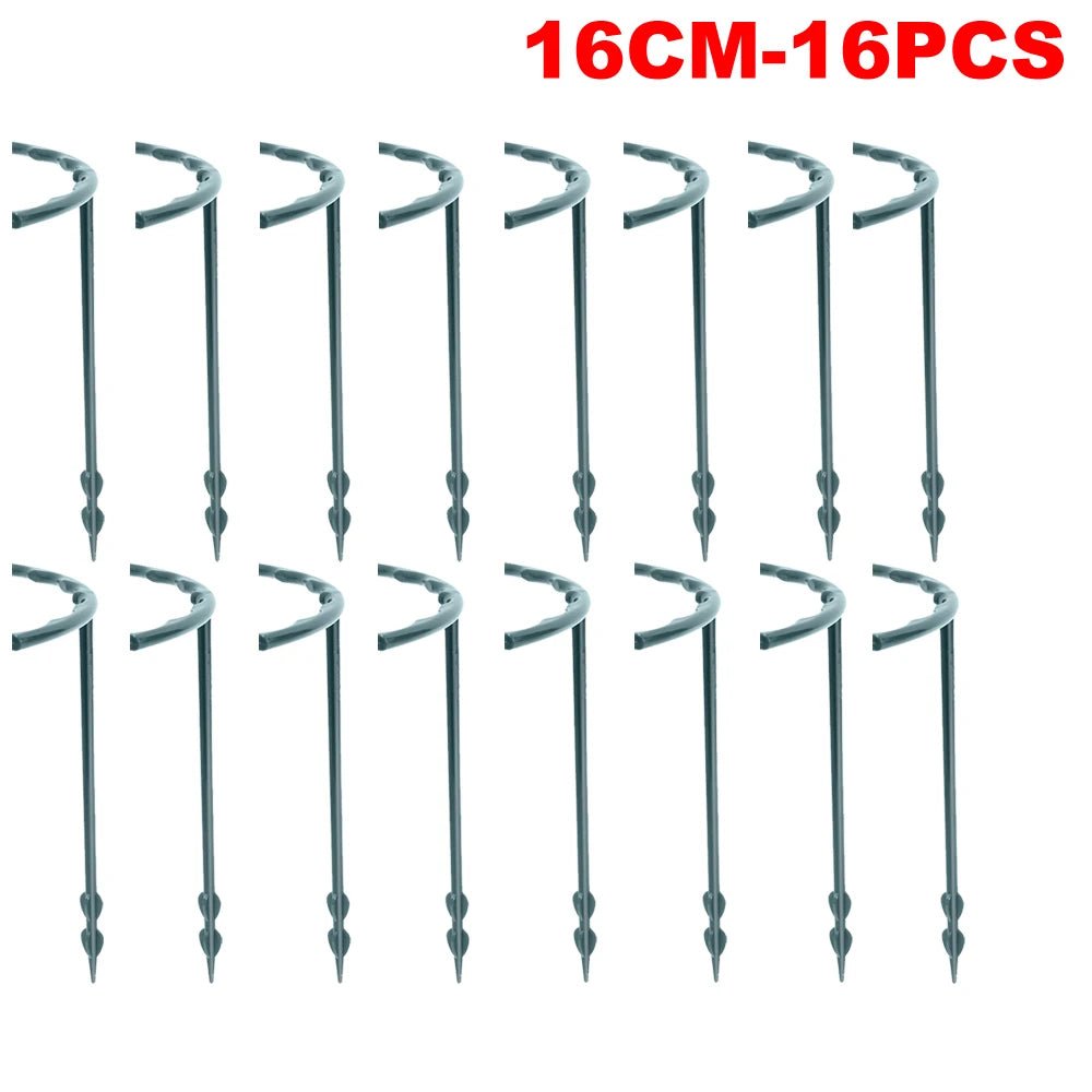 1/2/4/6/8/16Pcs Plastic Support Stake Plant Support Stake for Flowers Greenhouses Arrangement Fixing Rod Holder Garden Tools