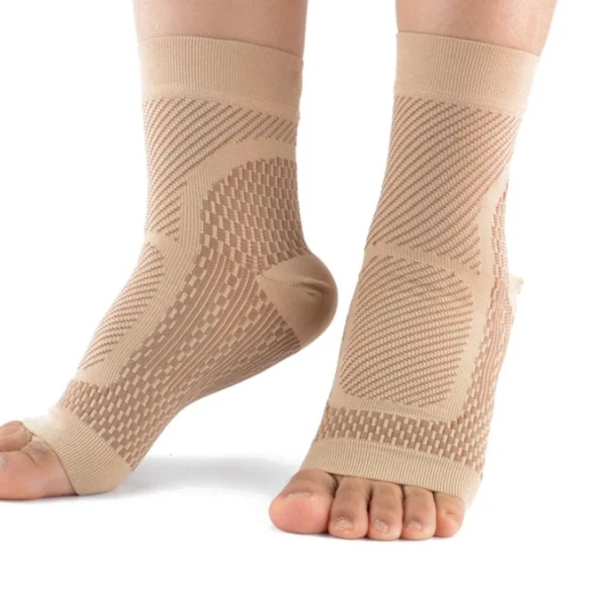 1 pair Neuropathy socks, Ankle brace Socks and Tendonitis compression socks For Pain Relief, Ankle compression sleeve for swelling