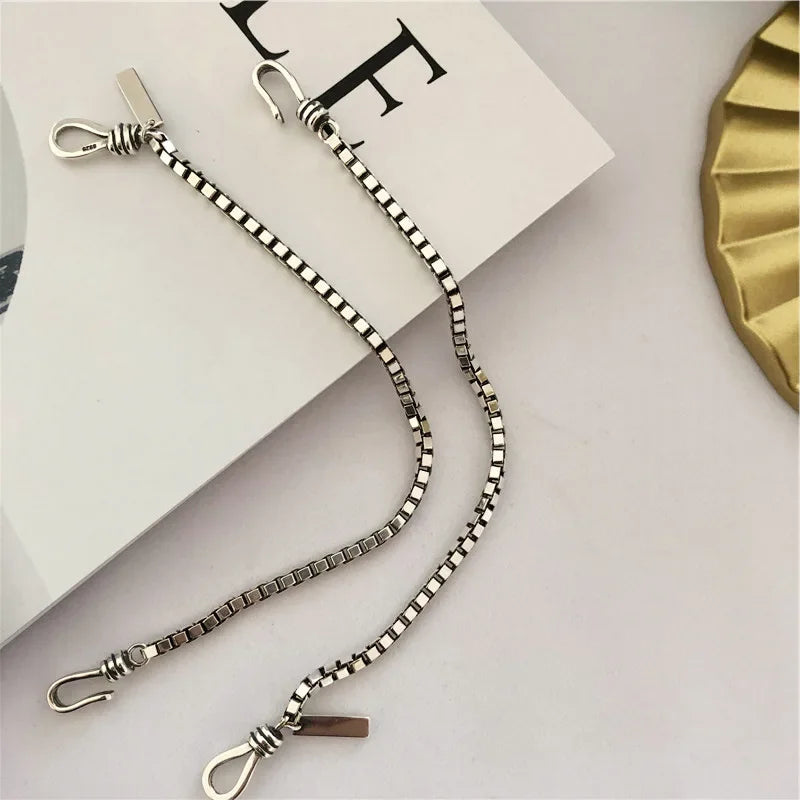 Women's Geometric 925 Sterling Silver Bracelet – Elegant Charm, Birthday & Party Gift