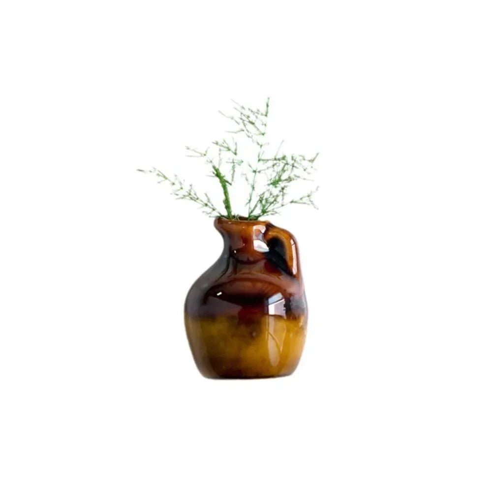 Simulation Mini Vase Fridge Magnets Durable Home Decor Ceramic Vase Refrigerator Sticker Creative Whiteboard Decoration