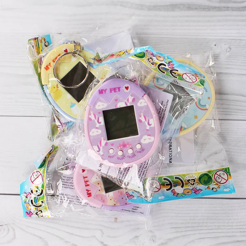 1PC Electronic Pets Virtual Nostalgic 168 Pets In One Virtual Cyber Digital Pet Toys Funny Pet Play Toys ﻿