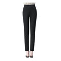 Spring Pants for Women High Waist Casual Stretch Pockets Solid Color Match Top Slim Pencil Pants Mother Clothing