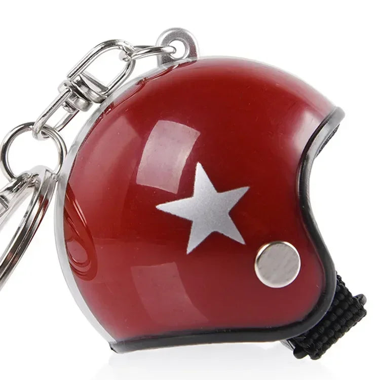 WOLFLINE Motorcycle Key Chain Helmet Keyring Motorbike Universal Accessories For Kawasaki Yamaha BMW Honda Benelli Harley Ducati