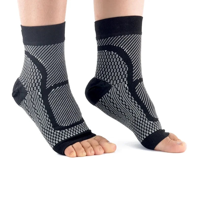 1 pair Neuropathy socks, Ankle brace Socks and Tendonitis compression socks For Pain Relief, Ankle compression sleeve for swelling