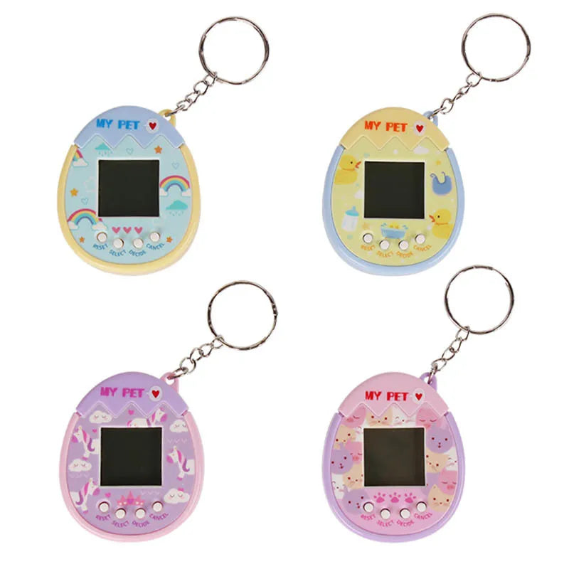 1PC Electronic Pets Virtual Nostalgic 168 Pets In One Virtual Cyber Digital Pet Toys Funny Pet Play Toys ﻿