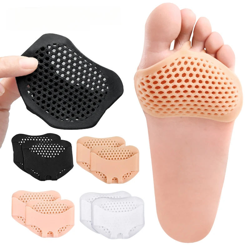 Coussinets Avant-Pied Silicone Gel Nid d'Abeille – Anti-Douleur, Anti-Ampoules & Confort Talons