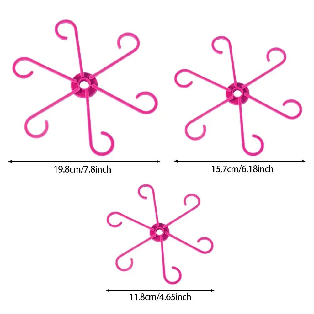3/4Pcs Reusable Plant Stem Folding Frame Garden Tools No Stake Trellis Plant Stem Support Support Branches Stem Organizer