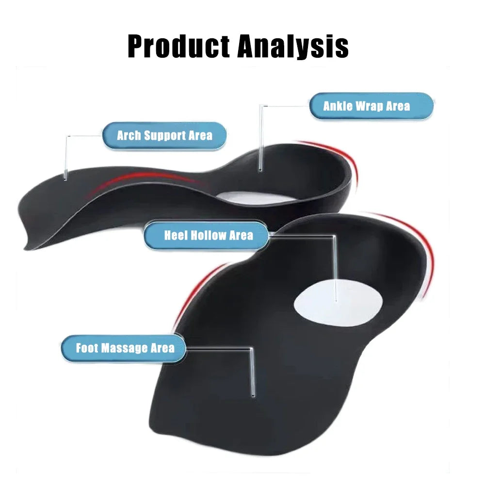 For Shoes Women Men XO-Legs Corrector Orthotic Insoles for Plantar Fasciitis Pain Relief Therapy Flat Feet Arch Support Insoles