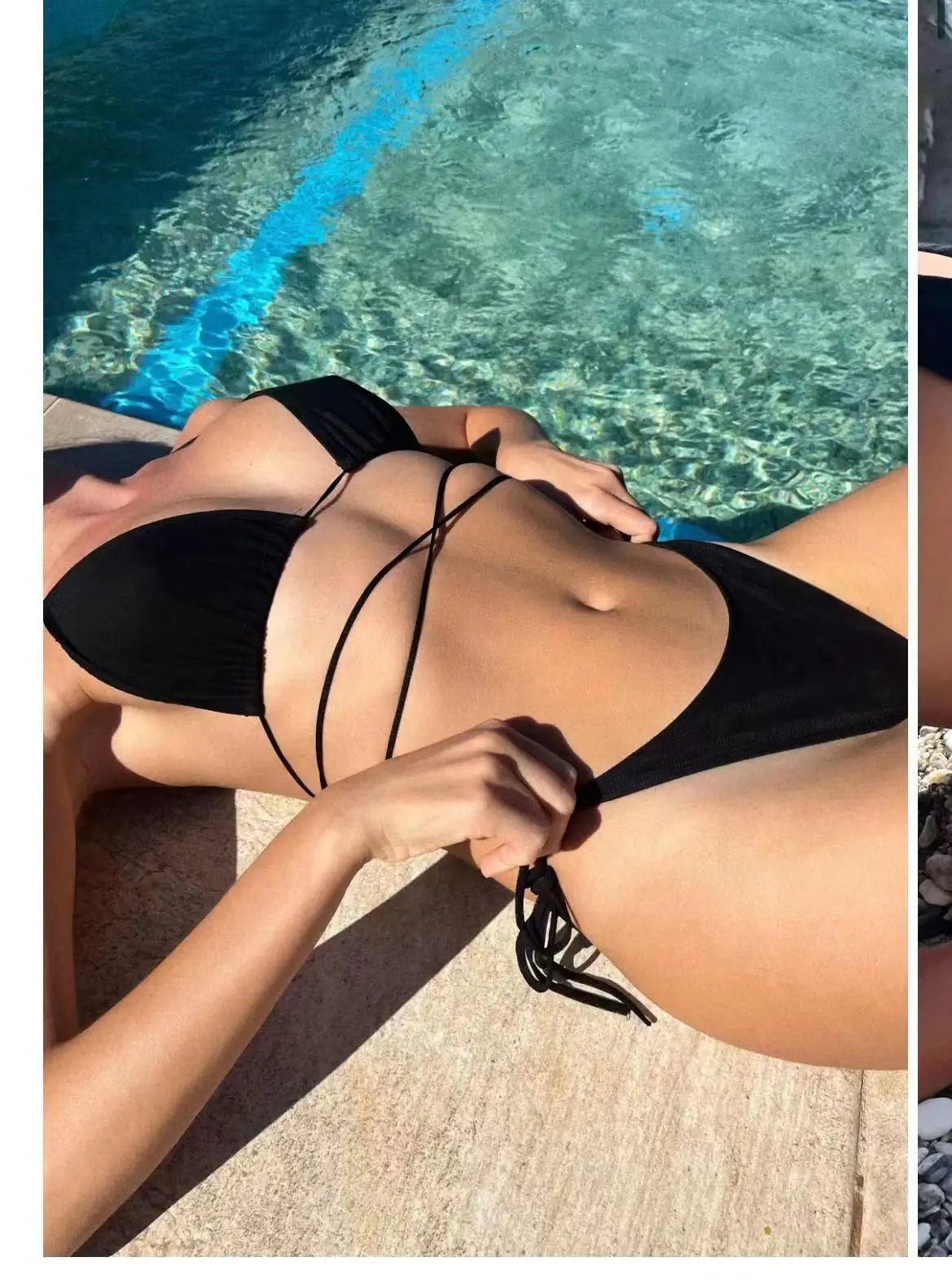 Bikini Femme Deux Pièces – Halter Neck, Taille Haute, Sans Armature | Style Plage Été