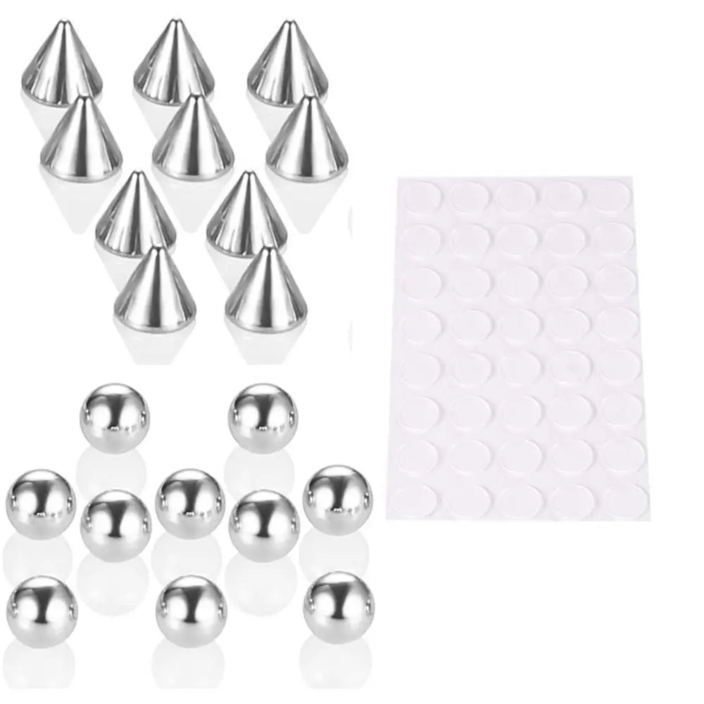 Set 10 Faux Piercings Autocollants – Nez, Lèvres, Sourcils | Bijou Corps Sans Percement