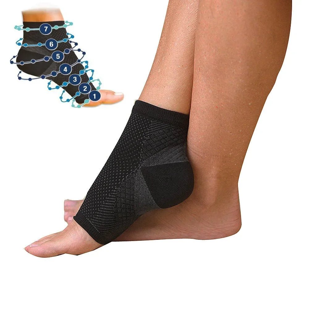 1 pair Neuropathy socks, Ankle brace Socks and Tendonitis compression socks For Pain Relief, Ankle compression sleeve for swelling