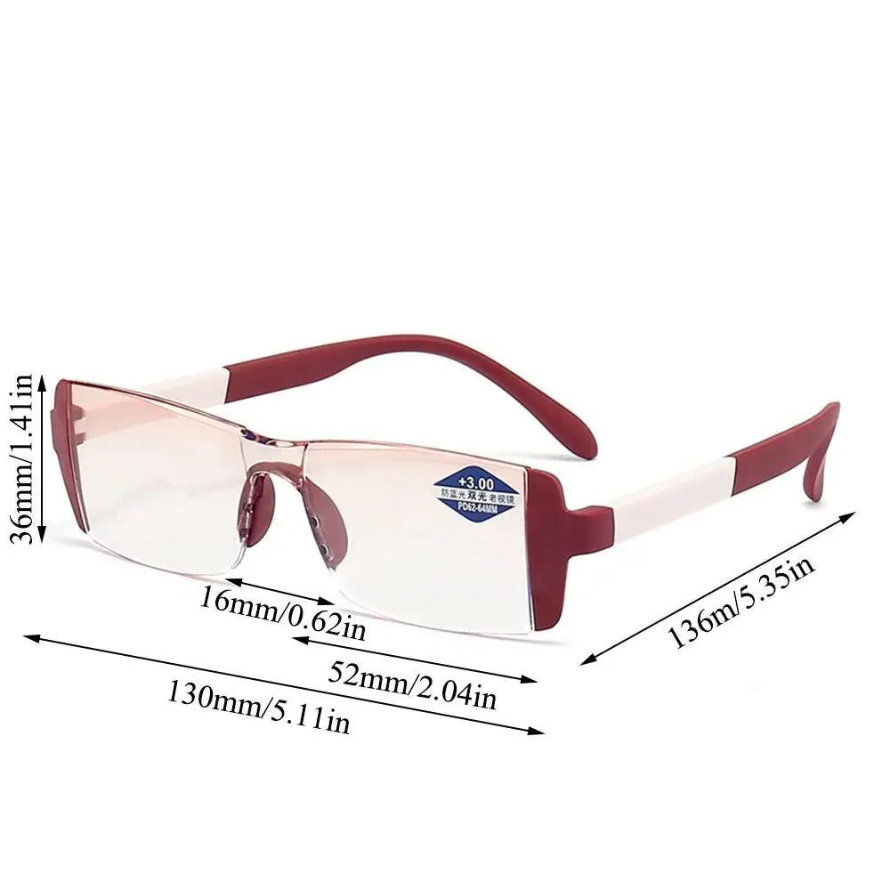 Prescription glasses for Women Anti-Blue Light Reading Glasses Urltra-Light Eye Protection Men Elegant Comfortable Eyeglasses