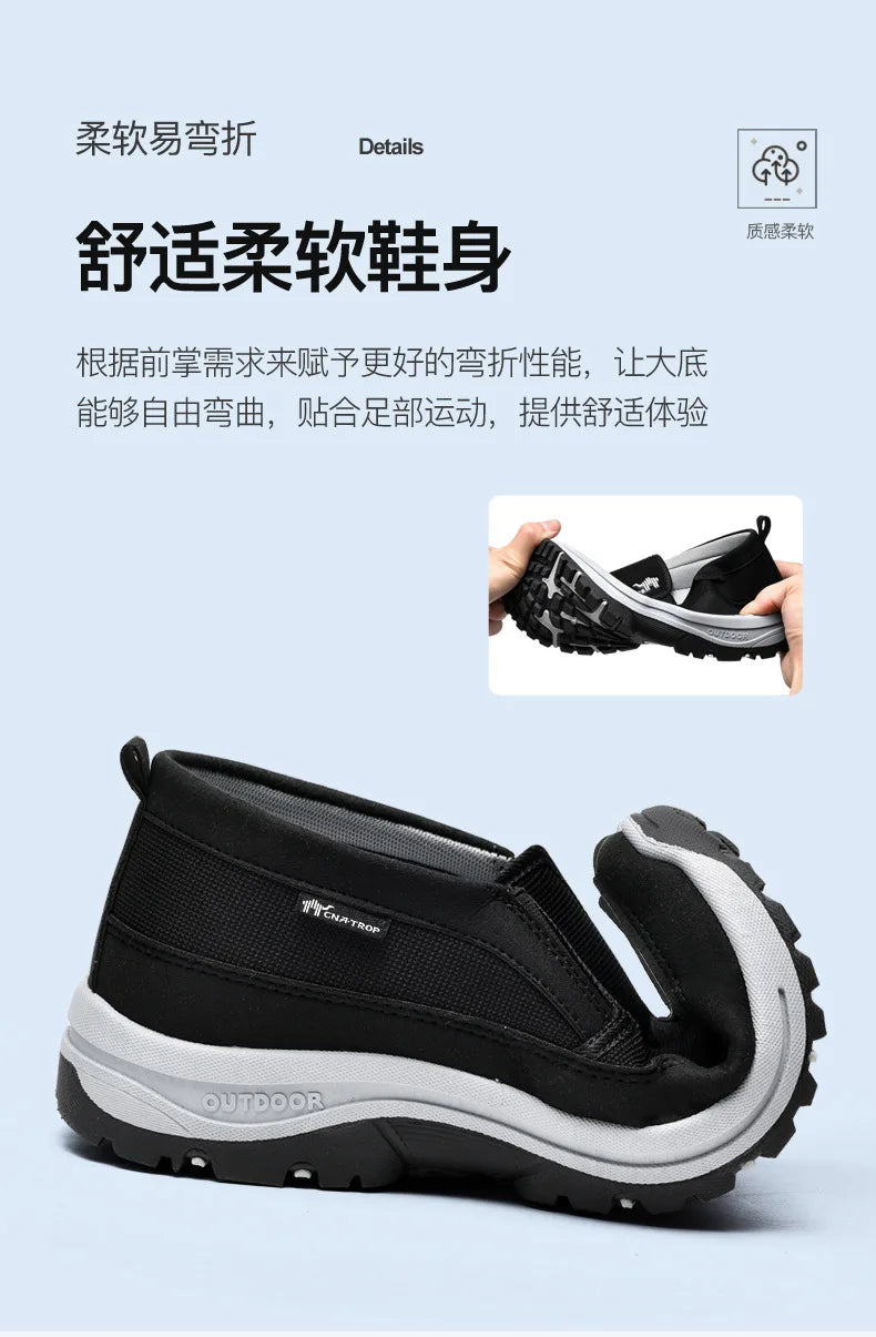 Mocassins en maille respirante pour hommes, chaussures décontractées de marque, baskets confortables antidérapantes, résistantes à l'usure, chaussures de conduite rétro pour hommes