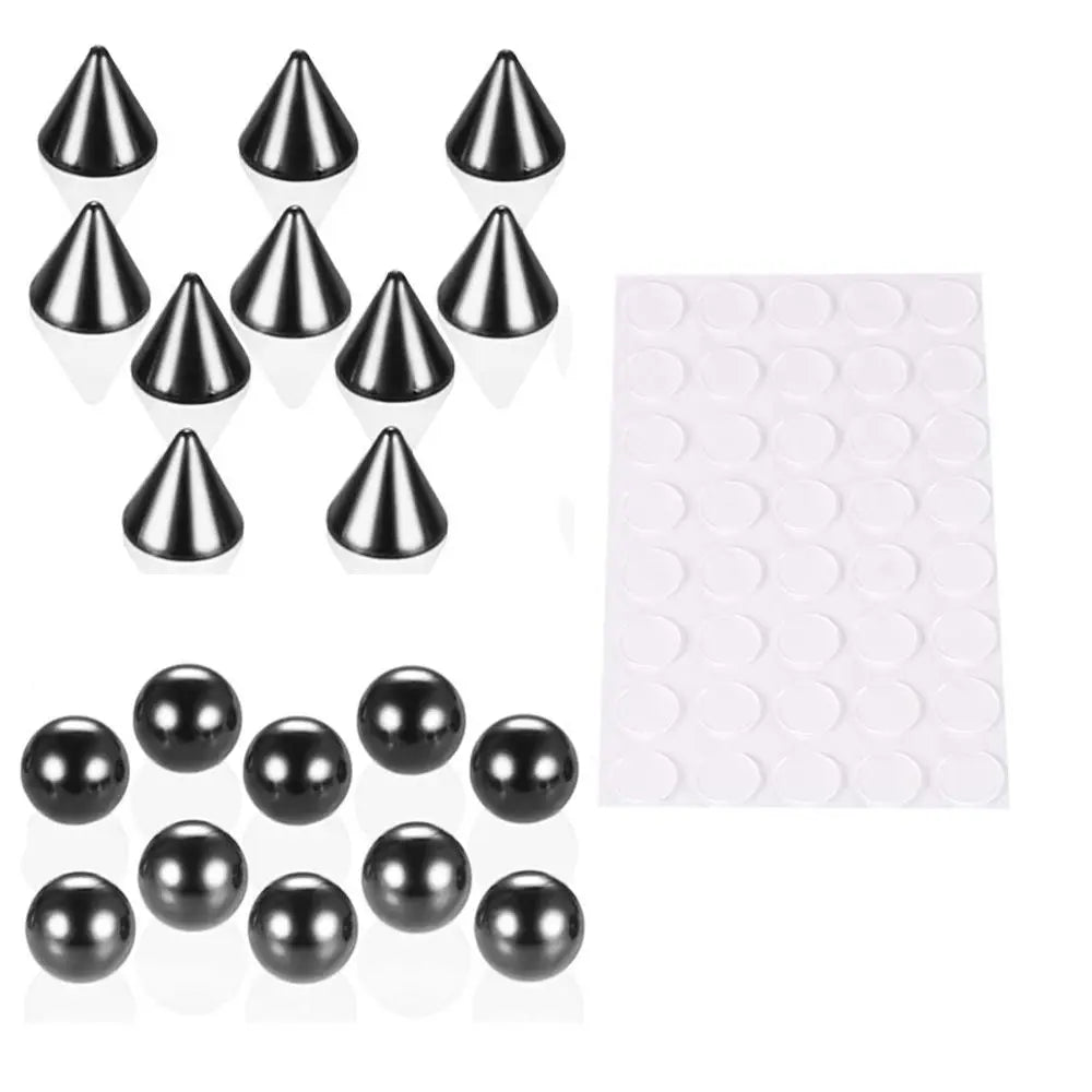 Set 10 Faux Piercings Autocollants – Nez, Lèvres, Sourcils | Bijou Corps Sans Percement