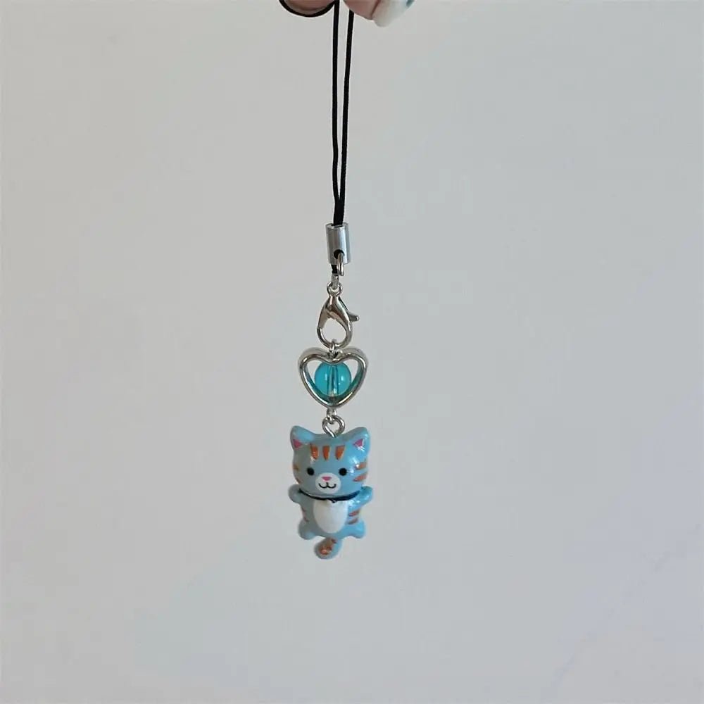 Pendentif Chat Porte-Clé Téléphone & Sac – Charm Anti-Perte Y2K Unisexe