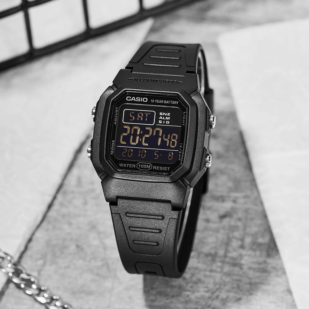 Casio G-Shock Watch Men Top Luxury Set Military 10-Year Battery Life Digital Sport Quartz Men Watch Relogio W-800H
