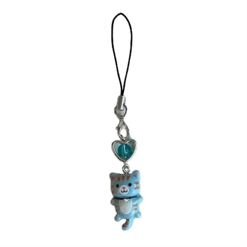 Pendentif Chat Porte-Clé Téléphone & Sac – Charm Anti-Perte Y2K Unisexe