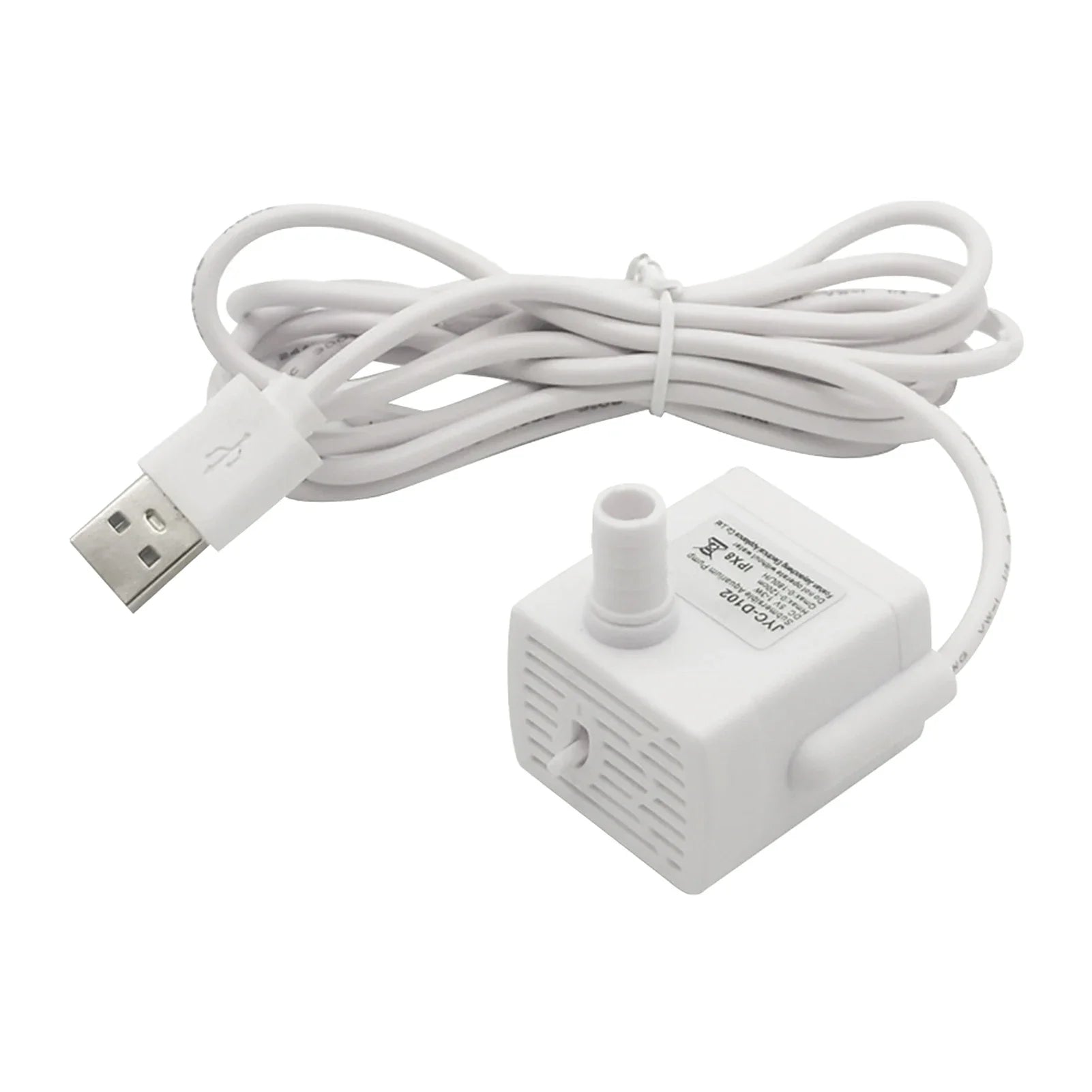 Pet Water Fountain Pump Dispenser Drinking Fountain Replacement Accessories DC 5V USB 40dB Ultra-quiet for Fountain Aquarium