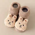 Winter Thicken Wool Newborn Baby Socks Warm Plush Loop Cotton Boy Girl Kid Toddler Socken Cartoon Animal Children Floor Stocking