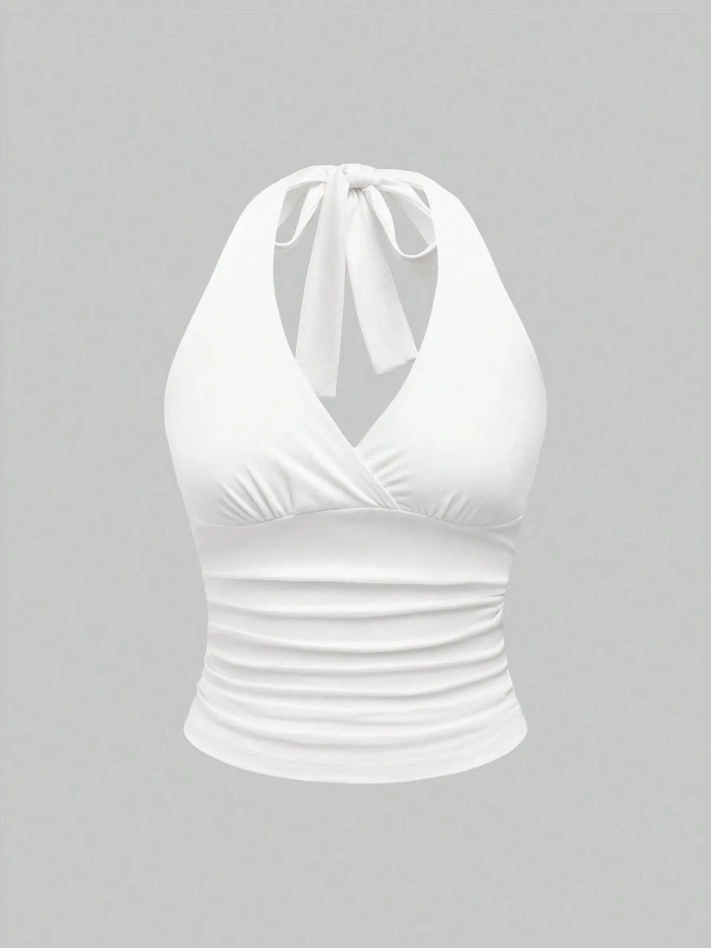 Top sans manches décontracté pour femmes, imprimé léopard rétro, dos nu, col halter, sexy, dos nu, à lacets, Ropa Para Mujer
