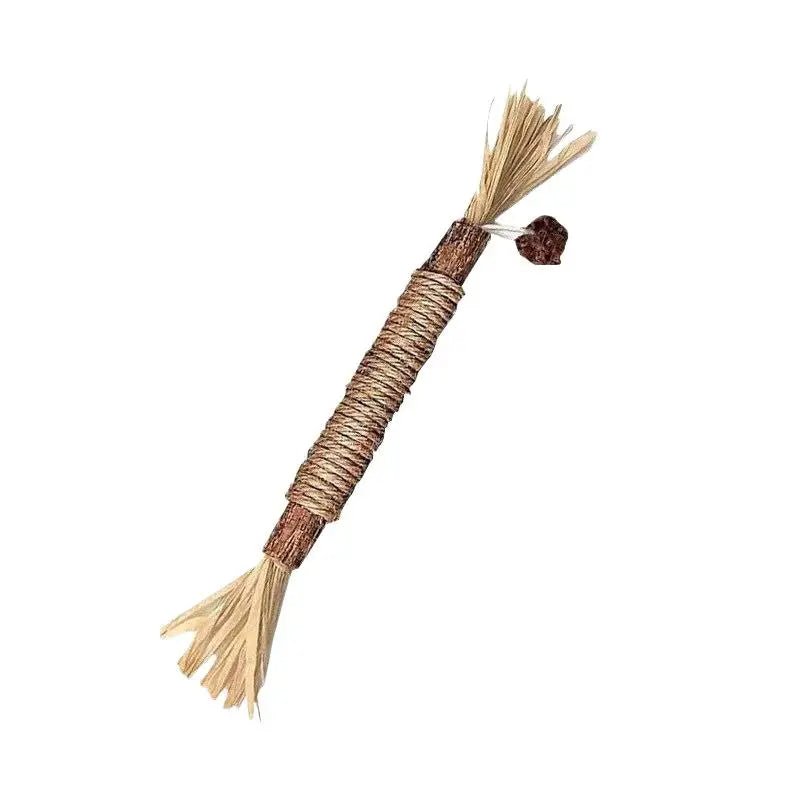 Bâtons Dentaires en Bois Naturel pour Chat – Nettoyage Dents & Jouet À Mâcher | Lot 1 ou 2 pcs