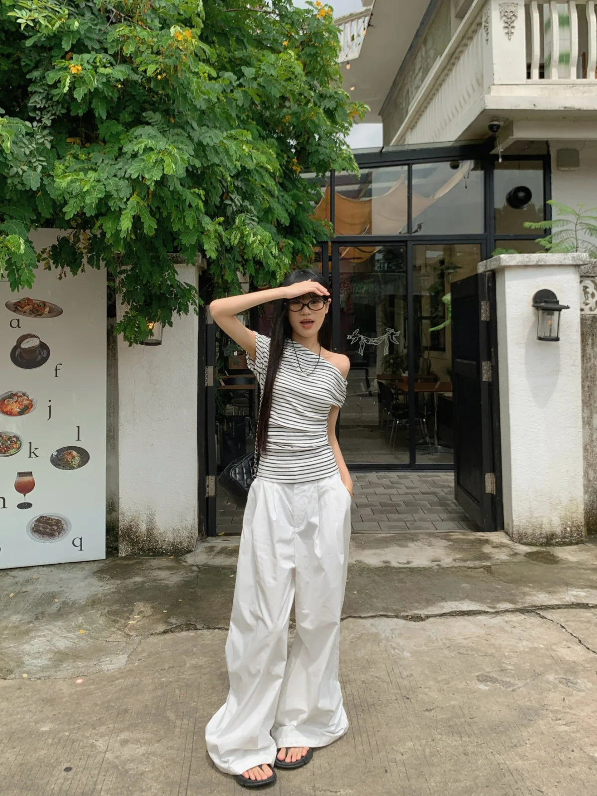 2026 Summer Striped Sexy T-shirt Women Slim Skinny Short Sleeve Y2K Korean Fashion Japanese Tee Shirt Woman Crop Tops Clothes