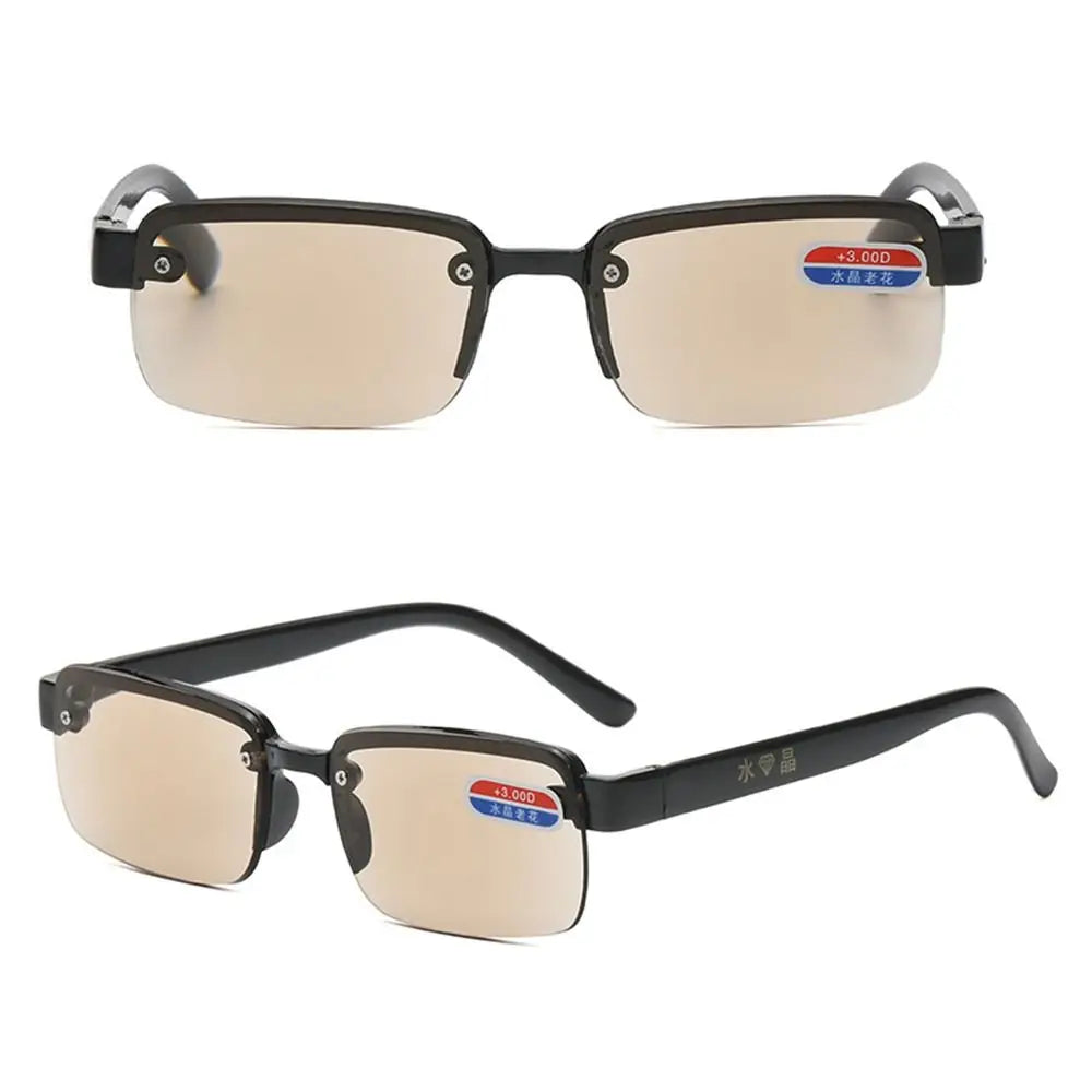 Reading Glasses Men HD Presbyopia Glasses Fashion Eyeglasses +1.0 To +4.0 Retro Glasses for Men