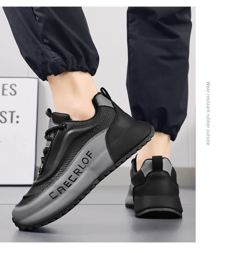 Chaussures de sport décontractées polyvalentes pour hommes, légères, antidérapantes, respirantes et résistantes à l'usure, nouvelle collection 2026, protection de la marque