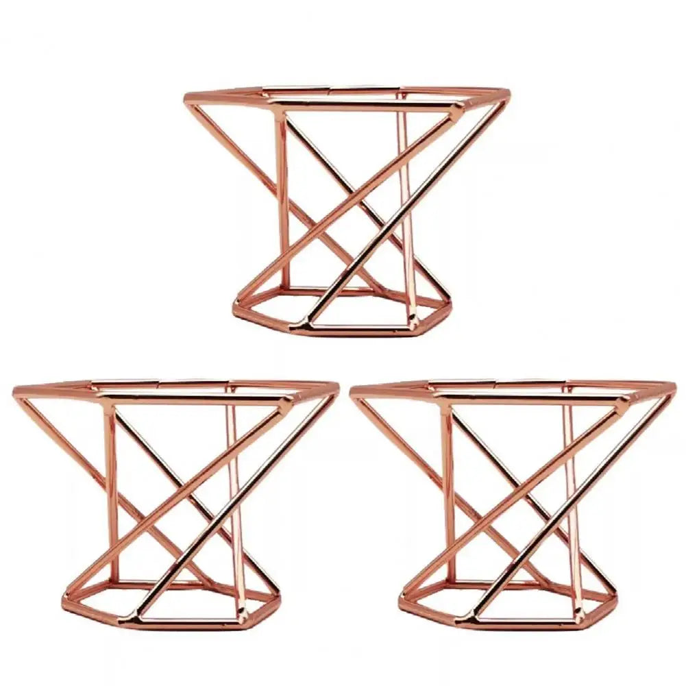 3Pcs Air Plant Stand Holder  Useful Exquisite Workmanship Tillandsia Display Stand  Anti-corrosion Tillandsia Display Stand