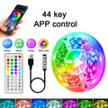 Ruban LED RGB 1-40m – Sync Musique, Télécommande 44 Touches & Contrôle APP, Déco Maison & TV