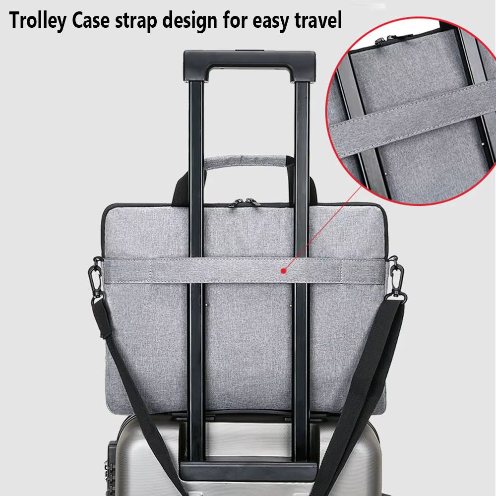 13.3 14 15.6 Inch Ultra Thin Laptop Handbag Sleeve Case Notebook Cover Pouch Shoulder Bag for Lenovo HP Dell Asus Samsung