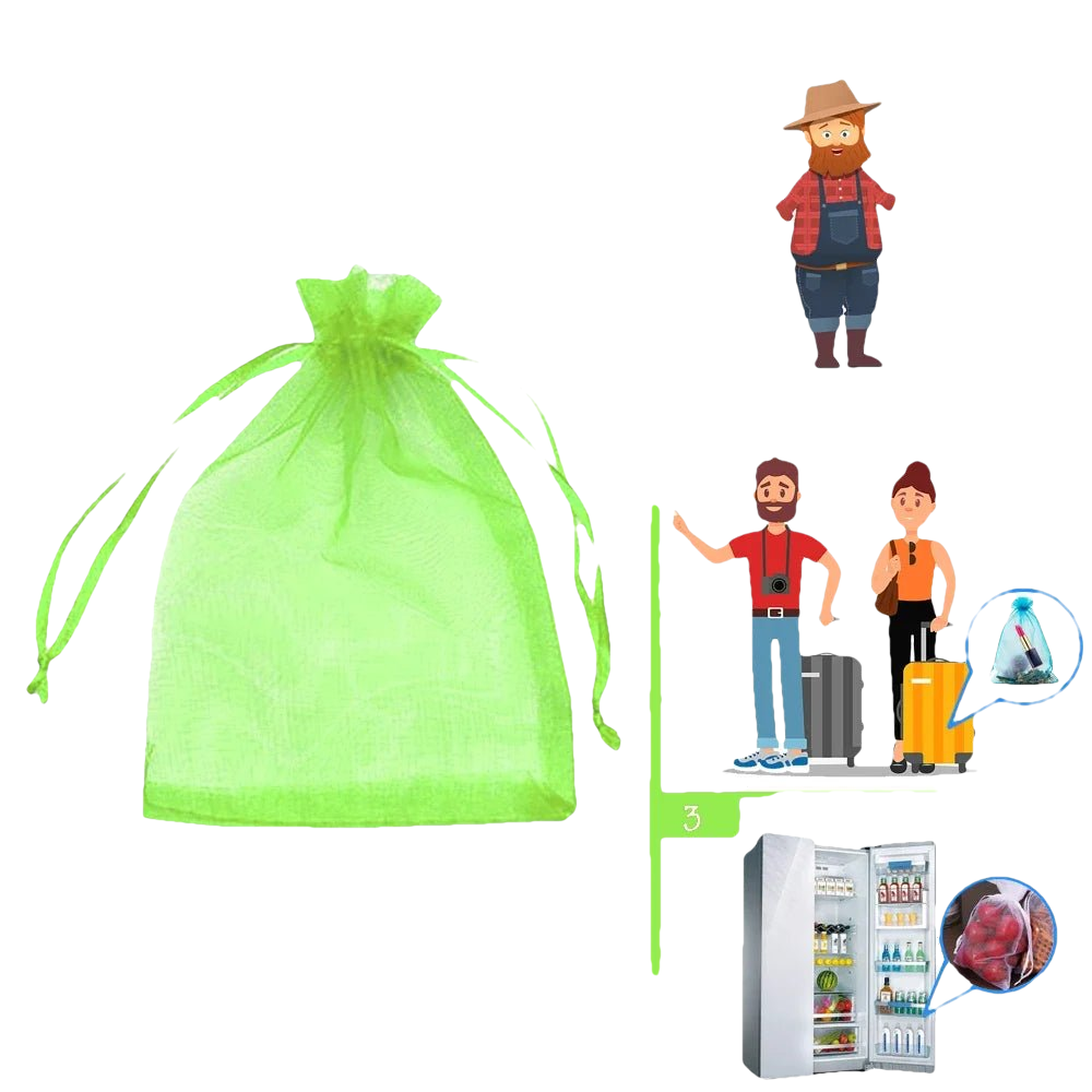 10 à 100 Sacs de Protection Plantes – Filets de Culture pour Fraises, Raisins & Légumes, Anti-Insectes et Oiseaux