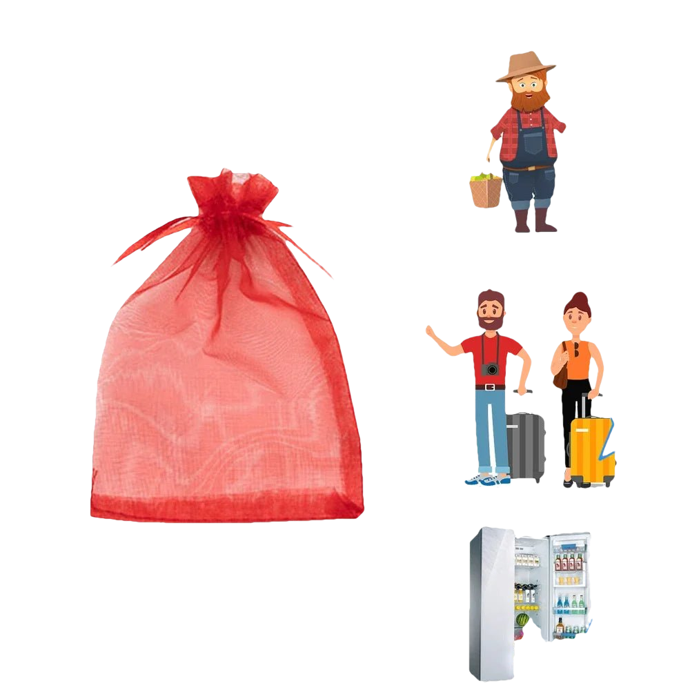 10 à 100 Sacs de Protection Plantes – Filets de Culture pour Fraises, Raisins & Légumes, Anti-Insectes et Oiseaux