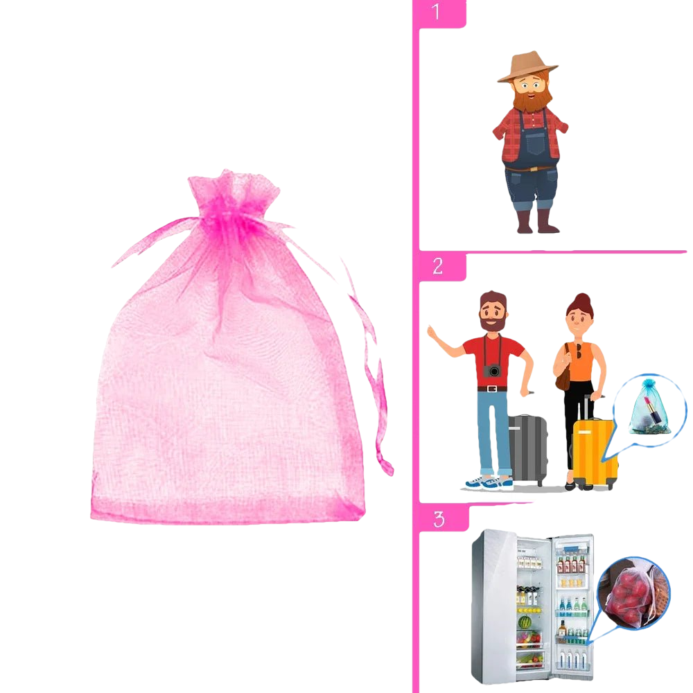 10 à 100 Sacs de Protection Plantes – Filets de Culture pour Fraises, Raisins & Légumes, Anti-Insectes et Oiseaux
